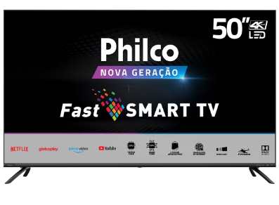 Smart TV LED 50” UHD 4K Philco